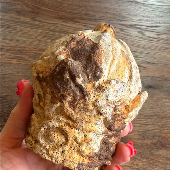 Rustic Textured Ceramic Vase - Picture 3 of 16